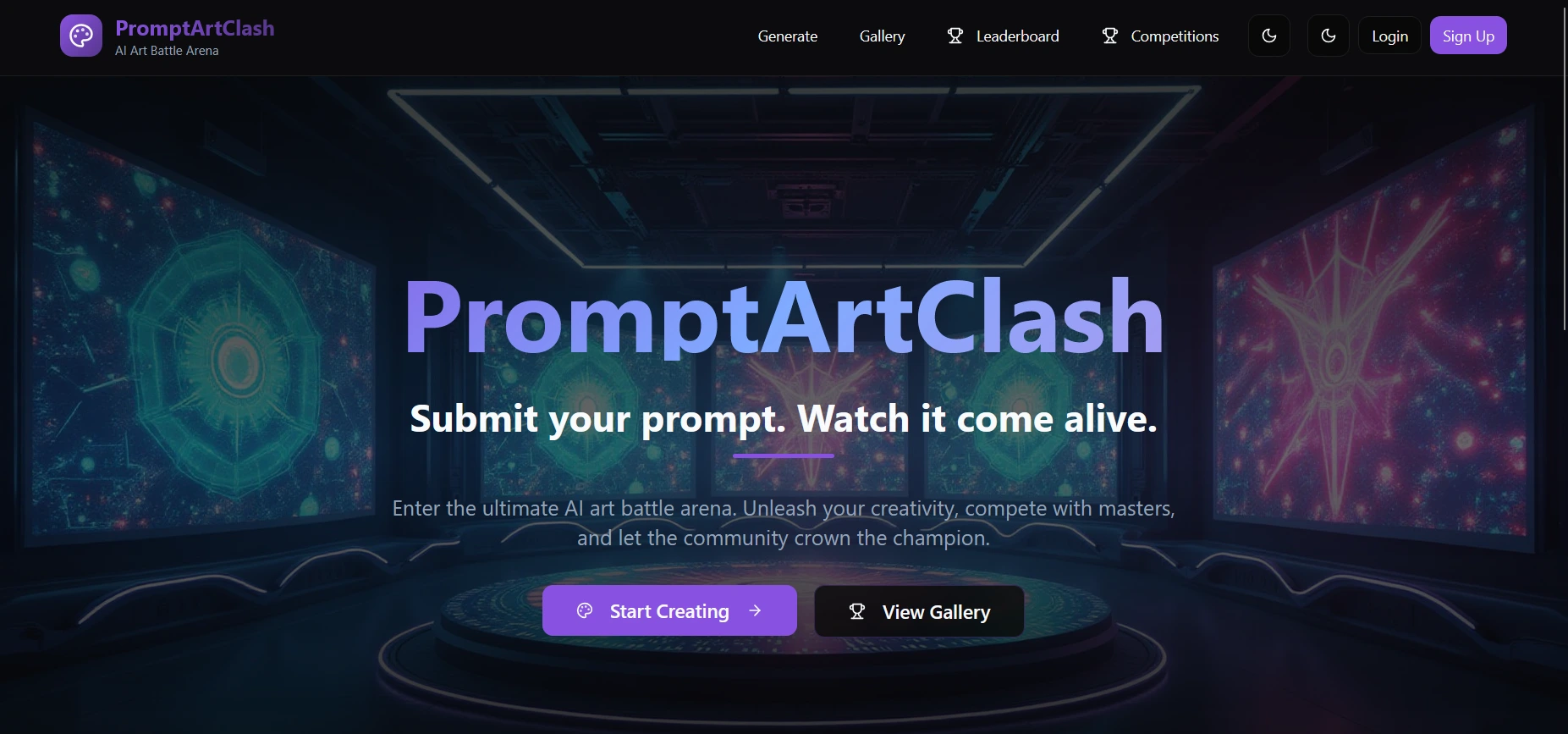 Prompt Art Clash project